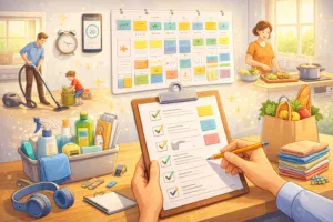 Como Organizar Melhor a Rotina da Casa